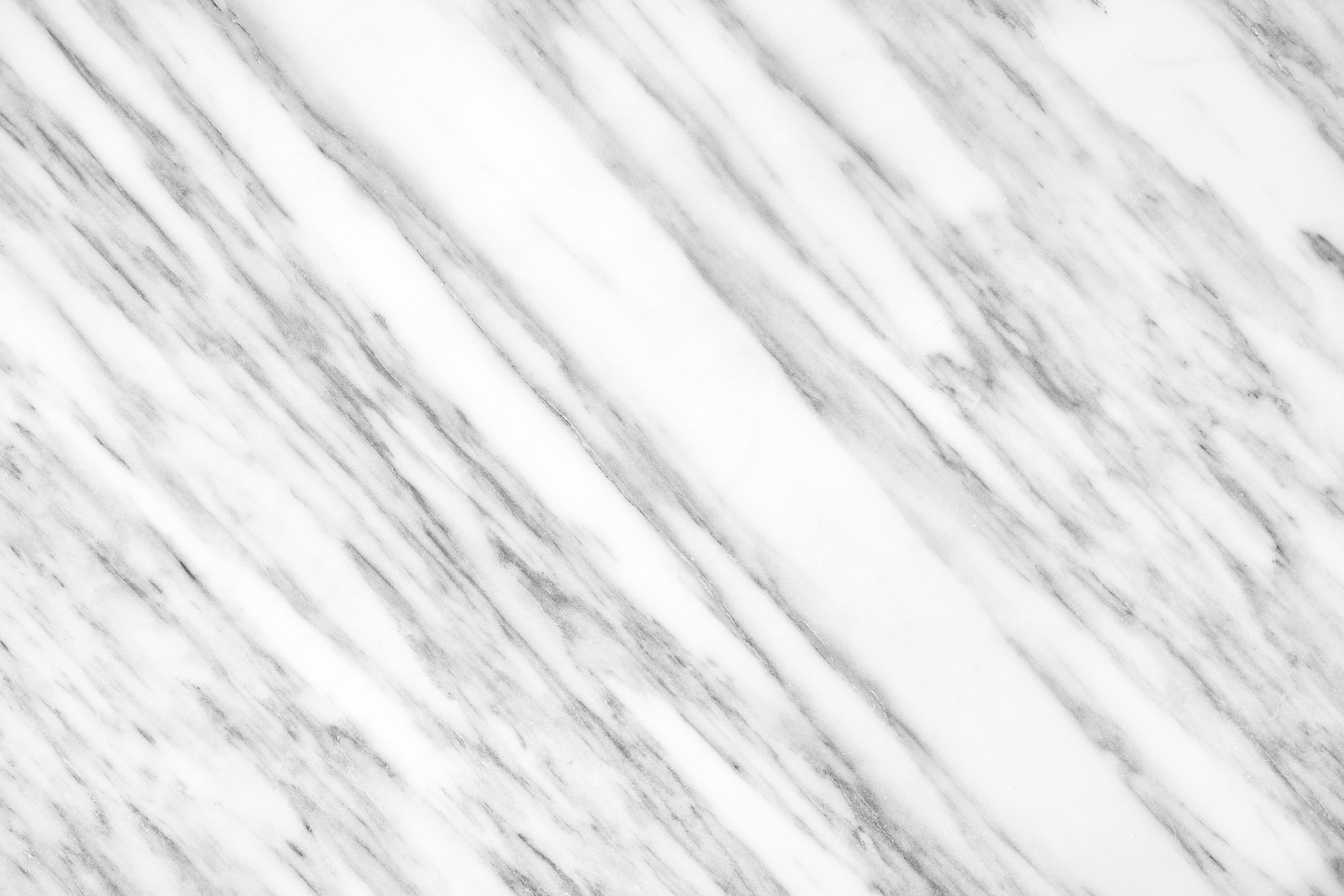 White Carrara Marble natural light surface for bathroom or kitchen countertop
