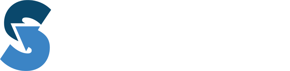 Synchronous Solutions company logo with blue emblem