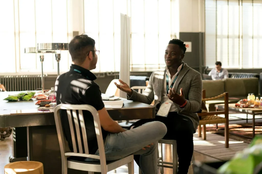 one-on-one meeting